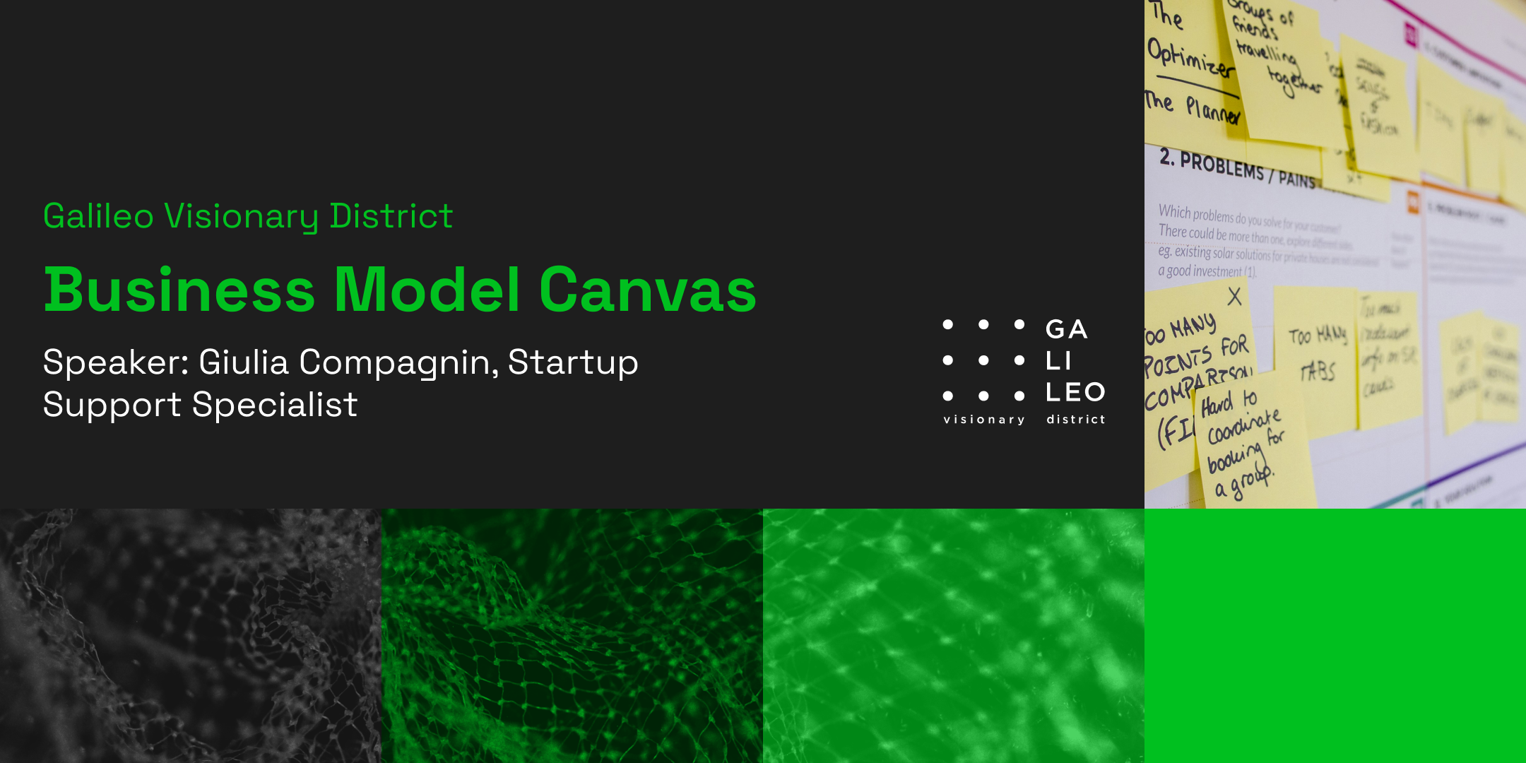 Webinar – Business Model Canvas